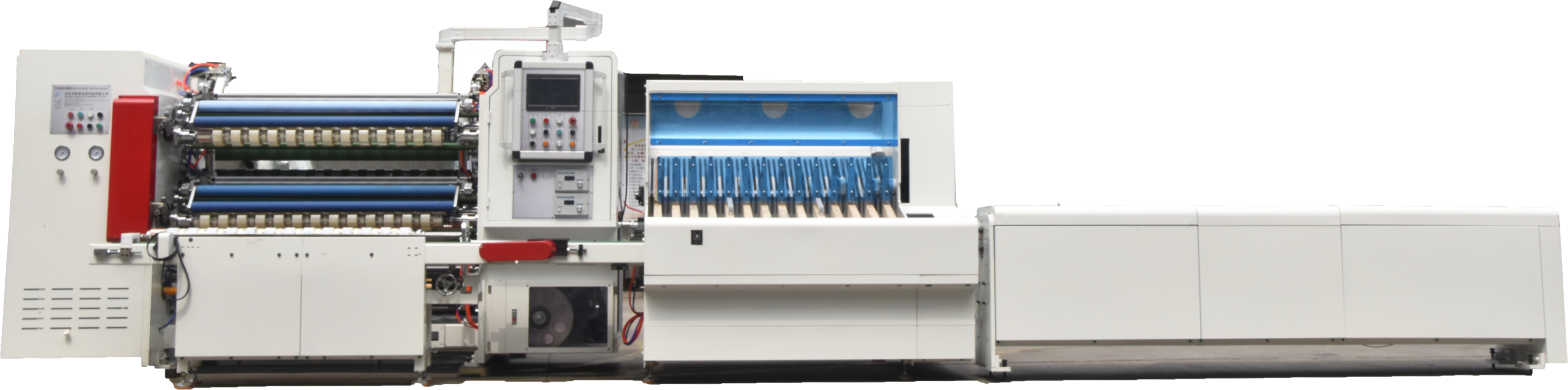 216-1半自動(dòng)分條機